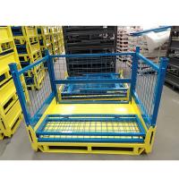 Élargir la capacité d'entreposage avec une cage de palettes de stillage de 1000 mm de largeur de 800 mm de profondeur