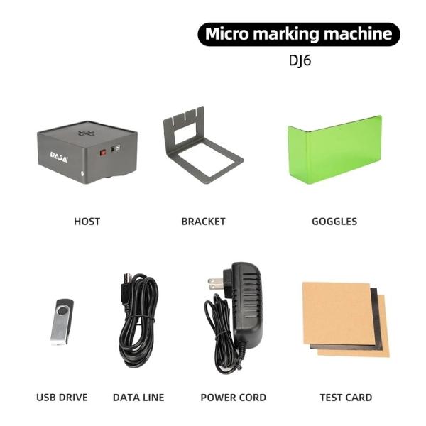 High Speed USB DAJA DJ6 Laser Engraver Carver Automatic DIY Print Engraver Off-line Operation machine