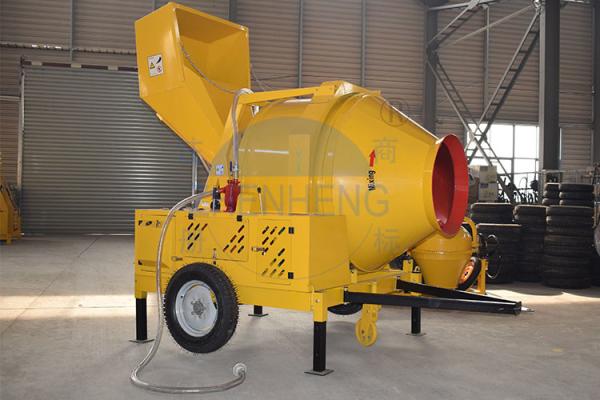18-20m3/h JZR500 Diesel Engine Reversing Drum Concrete Mixer