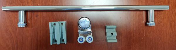 Custom Aluminium Shower Door Double Rail Sliding Door Temper Glass 8mm,10mm