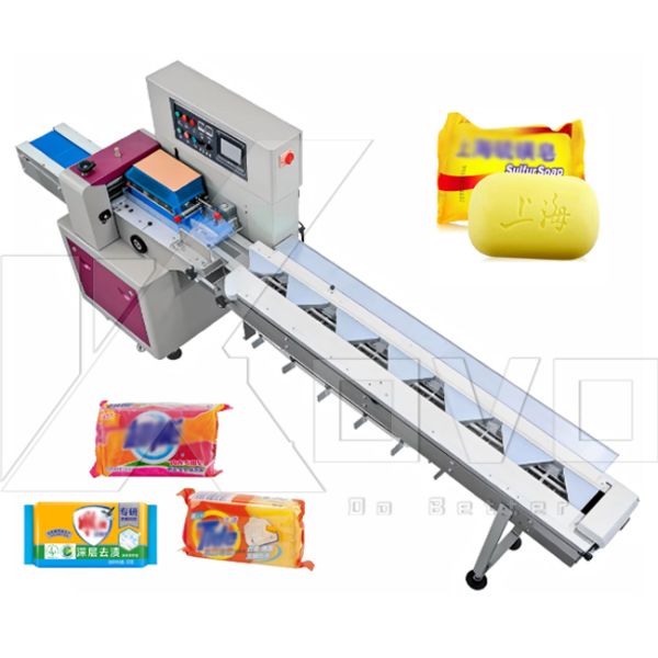 Toilet Soap Hotel Soap Plastic Packing Machine Automatic Soap Flow Packing Machine