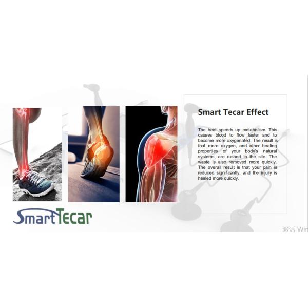 Глубокая нагревая машина терапией Tecar массажа для боли тела