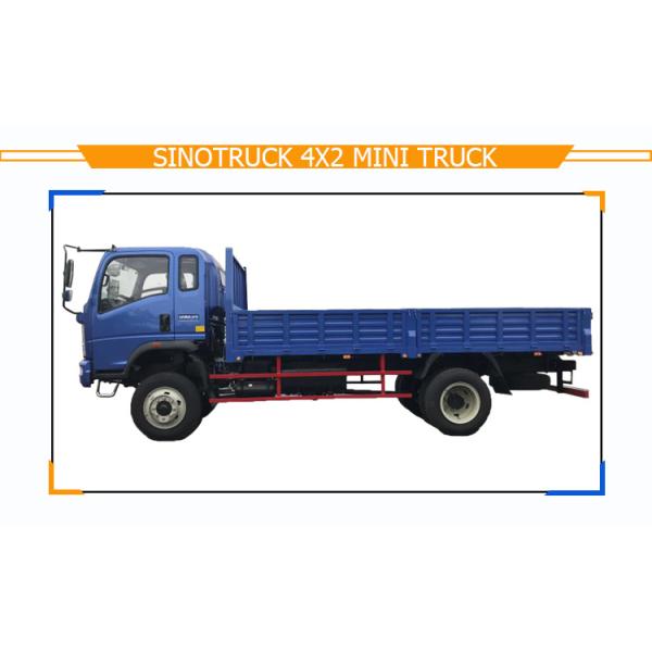 4-6L Capacidad del motor 6 ruedas de carga ligera 4X4 Mini camión diesel para estilo de conducción LHD/RHD