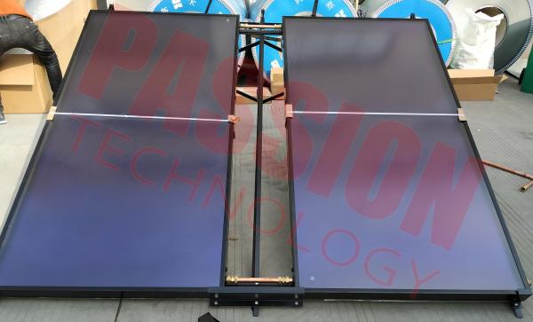 Aquecedor de água solar do telhado fechado da circulação do laço