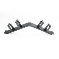 ANSHI Gerenciamento de Cabos de Metal de 19 polegadas 4 Anel XL-4020-3C-B