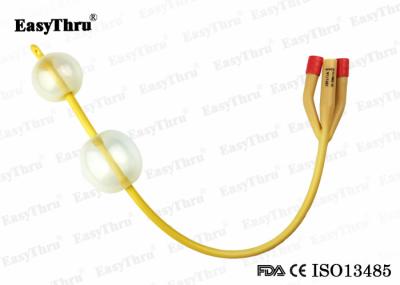 Nontoxic Latex Foley Balloon Catheter Silicone Coated Multiscene