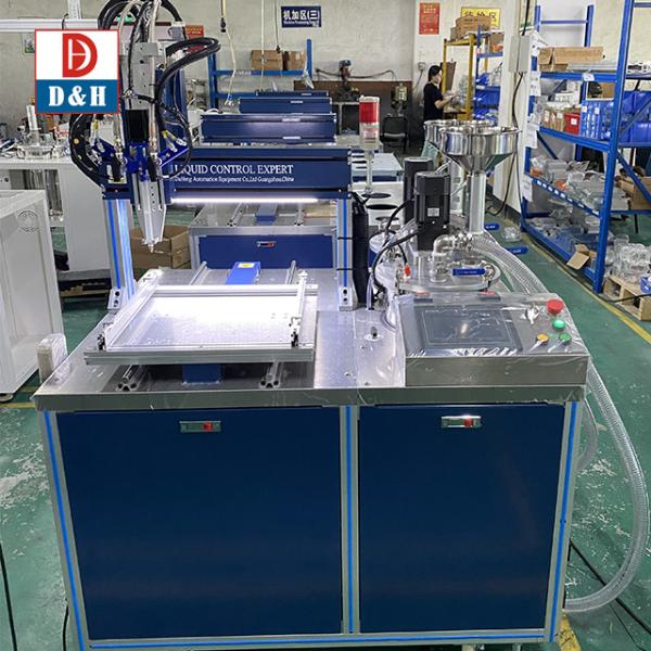 Máquina de distribuição automática de resina epoxi com função de aquecimento