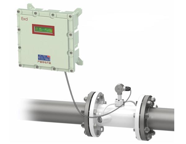 DN50 - 3000 Ultrasonic Flow Meter Municipal 90 C Cast Iron For Waste Water