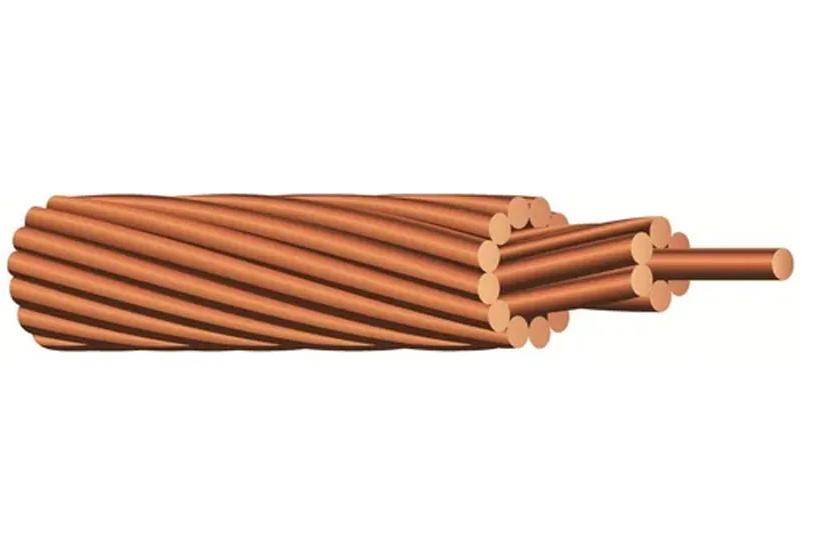 High Conductivity Pure Bare Copper Wire Electrical Conductor Solid Copper Wire