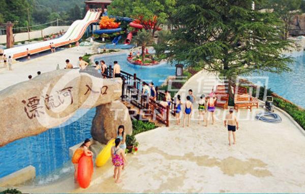 Parque da água do rio dos recursos de feriado/equipamento preguiçosos exteriores Waterpark da fibra de vidro personalizado