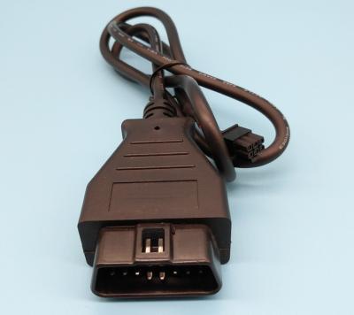OBD2 OBDII 16 Pin J1962 Male to Molex 6 Pin Female Connector Cable