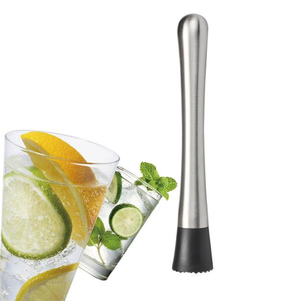 Плод Muddler коктейля нержавеющей стали 8,26 дюймов основал напитки Mojitos Muddler