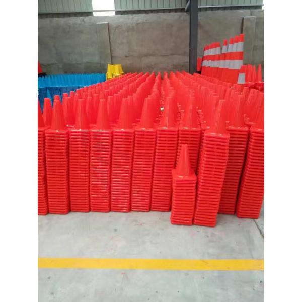 Road Safety Guiding Cone Orange PVC Plastic Traffic Cones