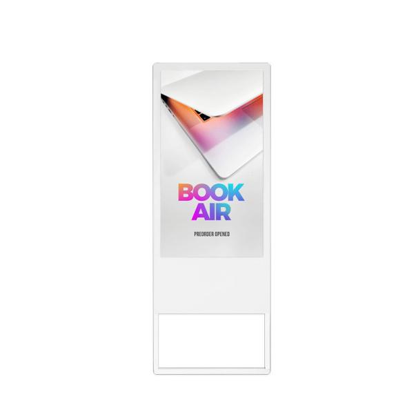 digital window signage lcd screen storefront lcd display 55 inch 1000 nits sunlight readable