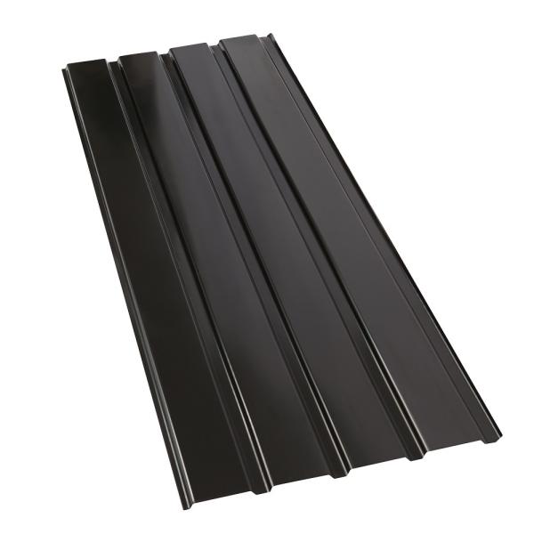 PPGL AZ150 0,60 HDP Techo metálico RAL8017 PVDF 40 anos Chromadek IBR Matt Folha de aço texturizada Z275 PPGI