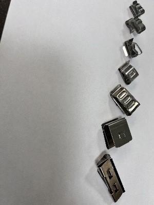 Supply photovoltaic stainless steel 304 wire clamp Solar photovoltaic S-type cable clamp lightning protection grounding