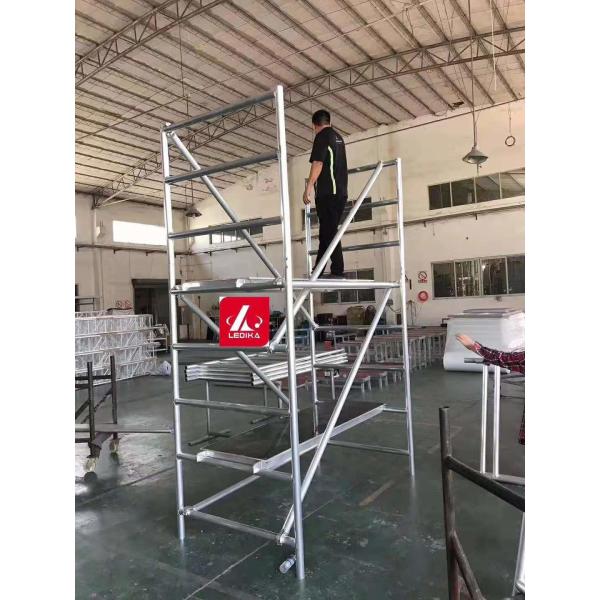 6082 Aluminium Scaffolding Frames Portable Adjustable Work Bench