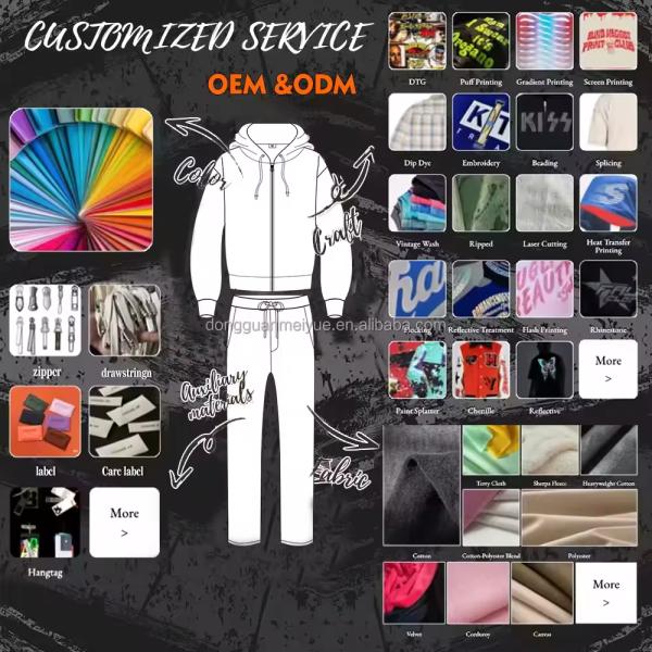 Custom Rhinestone Tracksuits Zip up 500 GSM Two Piece Boxy Cropped Hoodie Suit Sweatsuit Hoodies and Sweat Shorts Set for Men