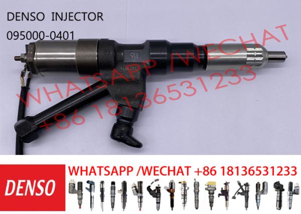 Injetor de combustível diesel 095000-0401 095000-0402 para HINO P11C 23910-1163 23910-1164