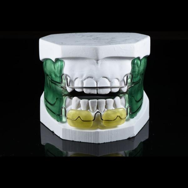 Customized Orthodontic Frankel Dental Device for Misaligned teeth