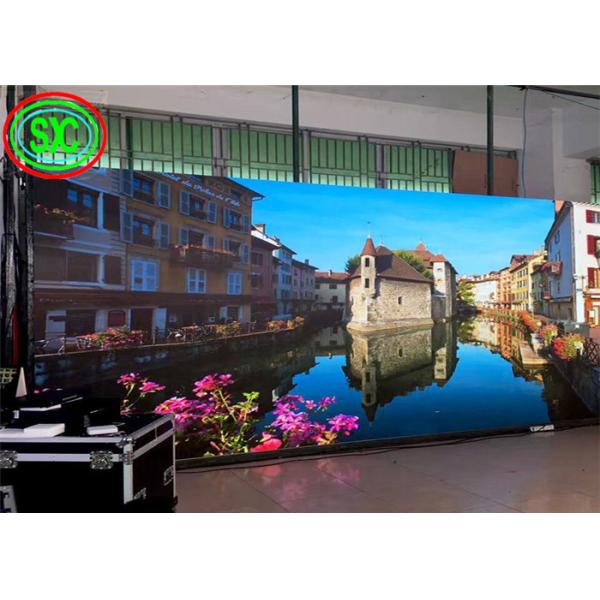 P3.91 - 7.81 Transparent Indoor Full Color LED Display Screen HD Screen Without Smear