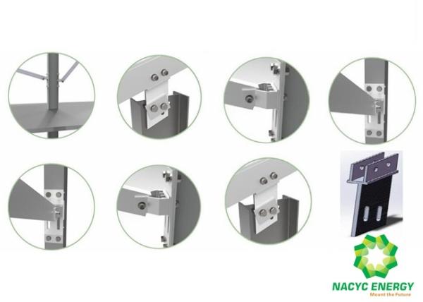 Quick Installation Solar Ground Mount System Excellent Anti - Corrosion Performance