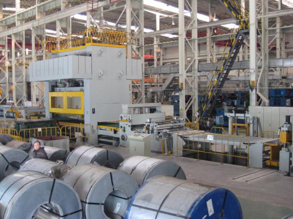 High Precision Automatic Blanking Machine For Carbon Steel / Stainless Steel