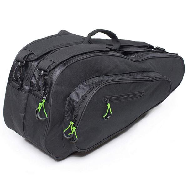 Polyester Beach Tennis Nets 6 Racquet Backpack Tennis Bag Any PMS Color