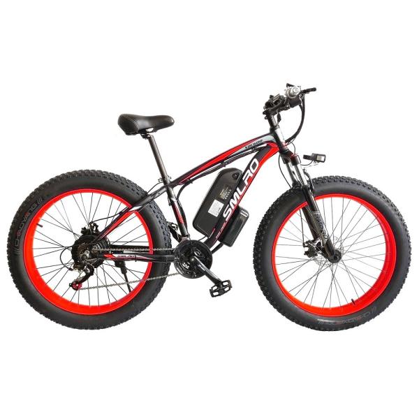 500W Motor 16AH Lithium Battery Electric Bike SMLRO XDC600 26x4.0 inch Fat Tire E-Bike Drop Shipping Available