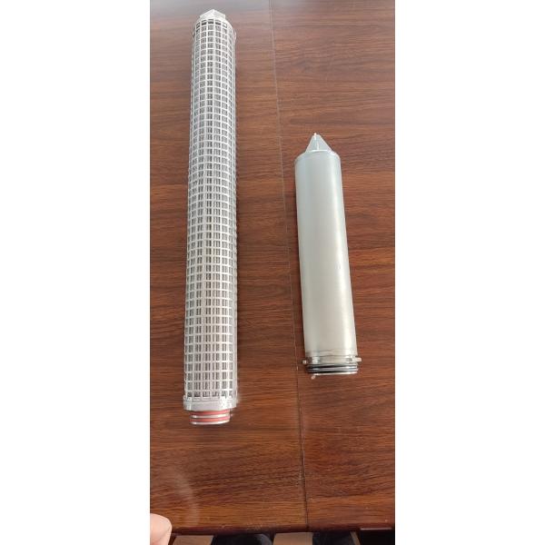 Патрон фильтра штанги титана нержавеющей стали запасные части прессы газового фильтра воды 0,22 микронов