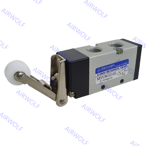 MSV8652-02R MSV8652-02TB MSV8652-02LB MSV8652-02PB SHAKO 5/2 way Mechanical Valve 1/4