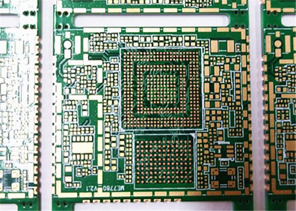HDI FR4の液浸の金の緑のSoldermaskのプリント基板