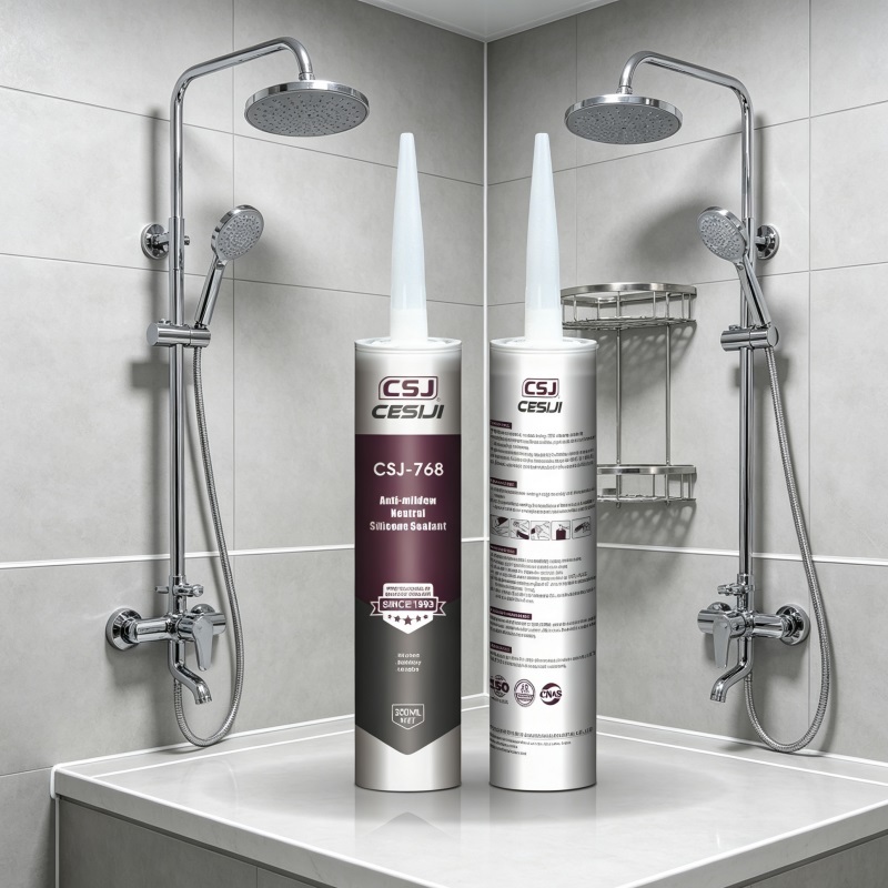 Mildew Resistant Silicone Sealant Ideal For Cracks And Gaps In Bathrooms Kitchens