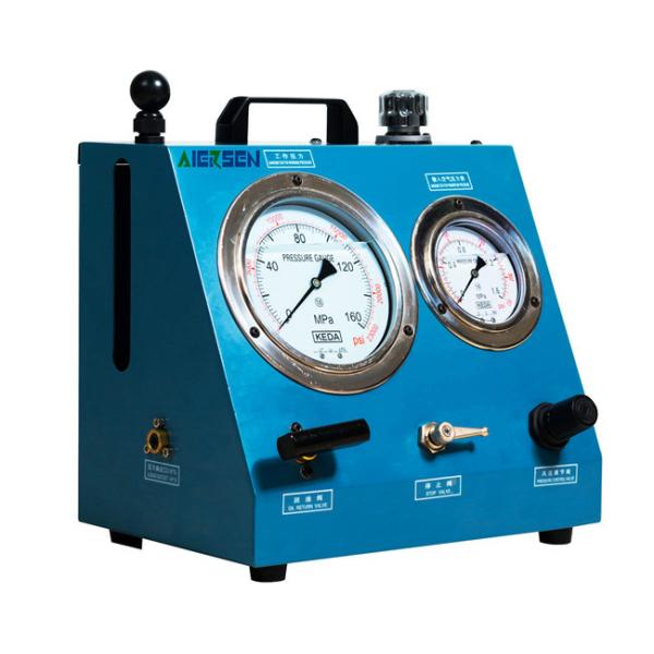 1500 Bar High Pressure Hydraulic Power Unit Hand Pump Pneumatic 3.5Ltr Fuel Tank