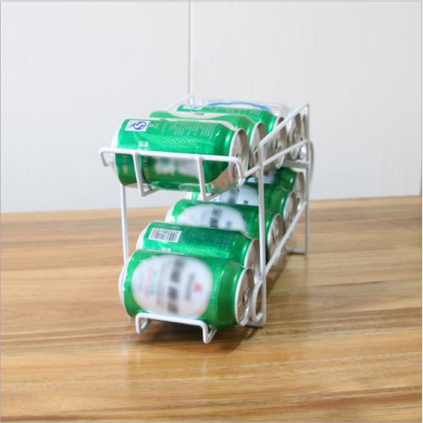 Kitchen Metal 395G Tin Can Holder , Two Tier Tin Can Holder