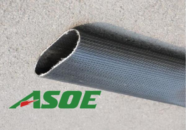 Nitrile Rubber Water Supply Hose Lay Flat Type Chemical Resistance