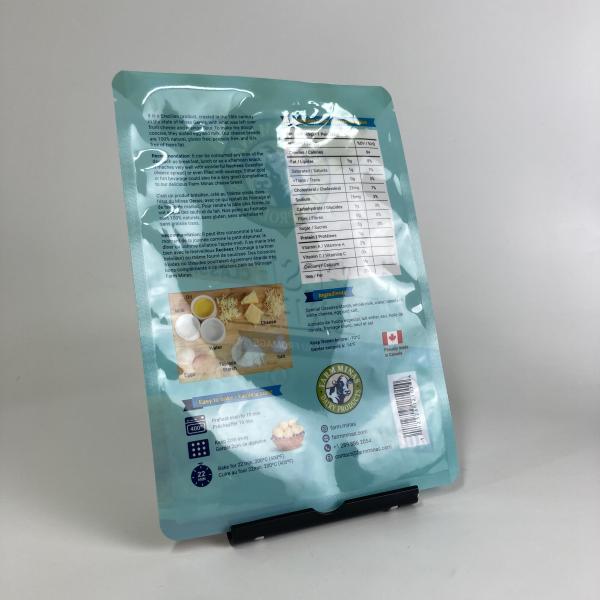 MOPP 3 Side Seal Food Grade Plastic Heat Sealable Foil Bags Nontoxic