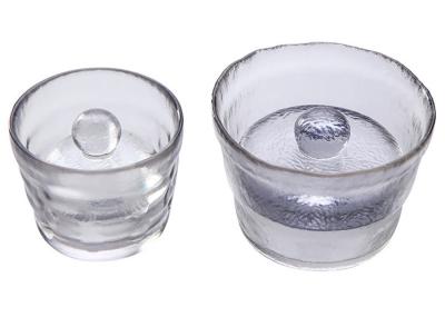 Frasco grande redondo da garrafa de Eglass com tamanho personalizado armazenamento do alimento da tampa