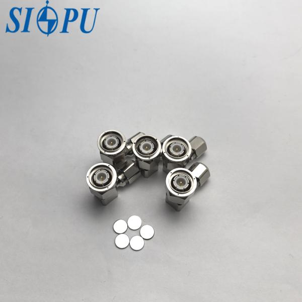 Resistencia de aislamiento ≥5000MΩ Conector coaxial TNC Impedancia característica de 50Ω para una transmisión de señal óptima