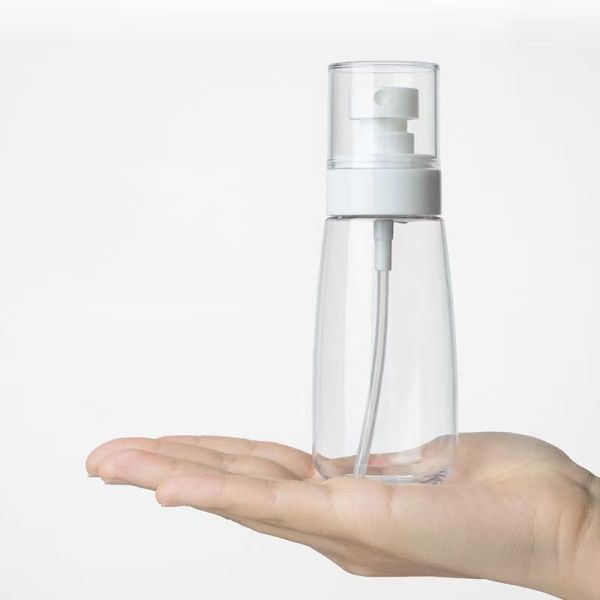 30/60/100ML Premium Refillable Cosmetic Dispenser PET Mist Spray Bottle  Lotion Conditioner Hand Sanitizer