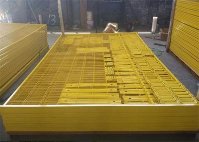 Portable welded canada temporary fencing removable stainless steel material