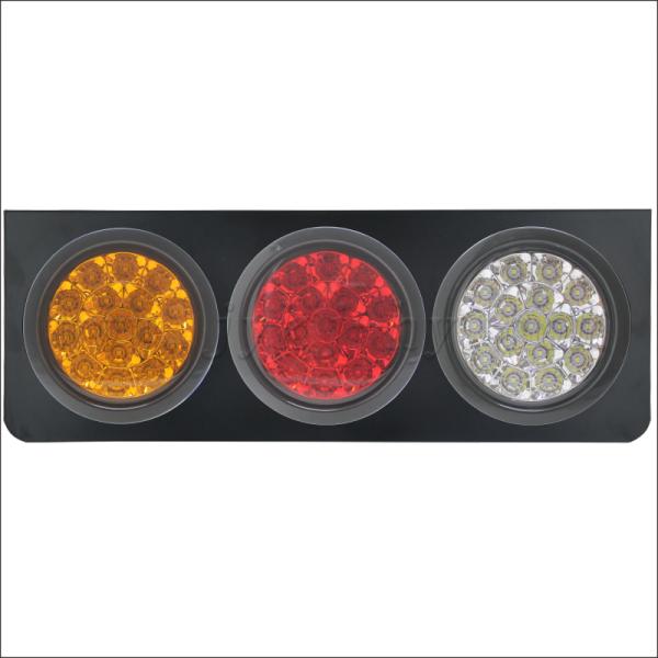 Auto Truck Car Rear Tail Turn Signal Light with Iron Bracket Base and 48pcs LED Chips