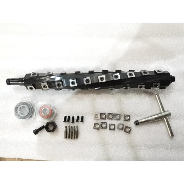 Helical Cutterhead For DeWalt DW735 DW735X Planer With Extra 10 Pack Carbide Inserts Wood Shaving Machine Cutting Shelix Spiral Cutter Head for Woodworking