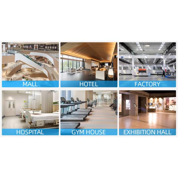 Commercial Stand On  Floor Scrubber Dryer Cleaner Machine For Airport