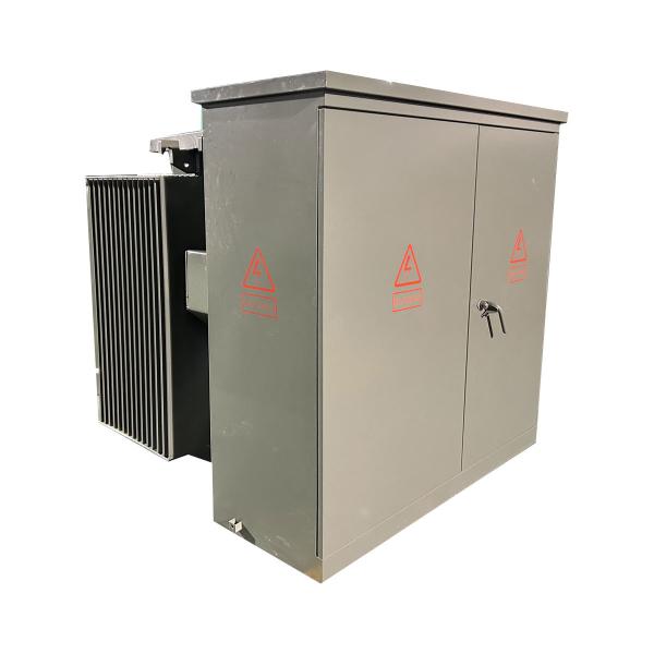 1000kva Transformateur à trois phases monté sur un tampon Pas à pas vers le bas 12470v à 480y/277