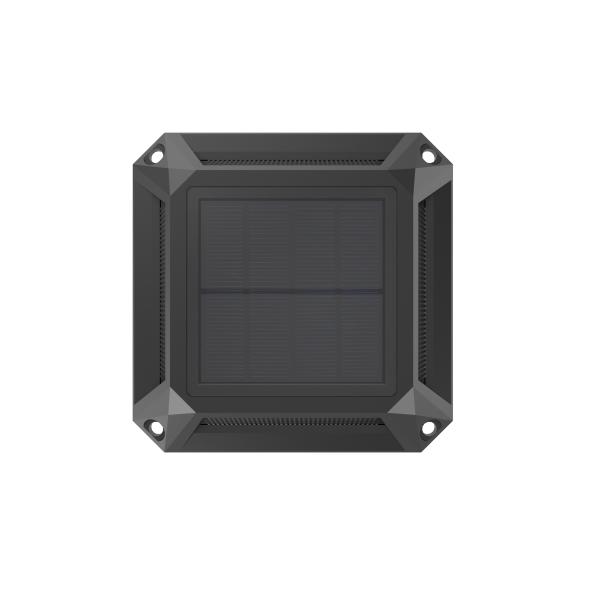 Driveway Dock LED Solar Lights Warm White Aluminum Solar Powered Boat Deck Lights Outdoor Waterproof Wi