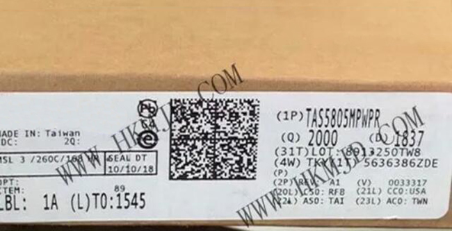 Усилитель TAS5805 HTSSOP28 класса d обломока TAS5805MPWPR интегральной схемаы Closedloop