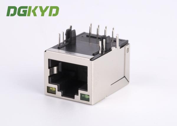 Female rj45 jack connector Shielded 8p8c Telecom Port 100 Base-tx
