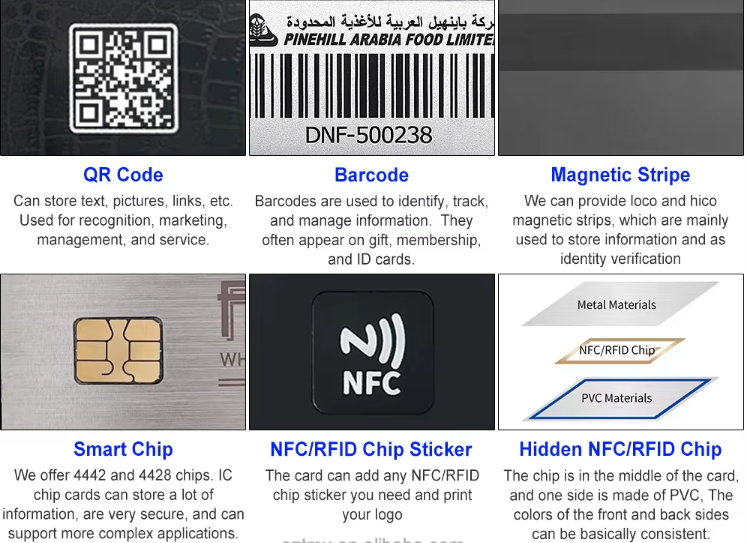 Custom Metal Mirror NFC Business Card Personalized Custom Luxury Stainless Silver Digital Smart Contact OEM Manufacture