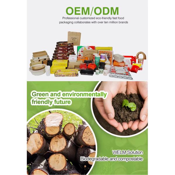 Customized printing of logos on paper bags eco-friendly and recyclable disposable food packaging kraft paper bags